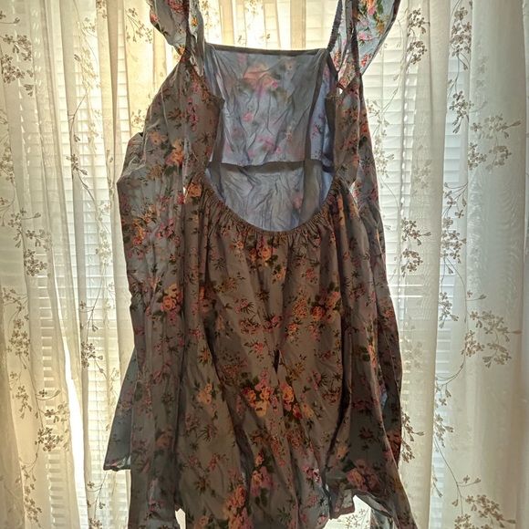 Little blue floral dress - Picture 3 of 3